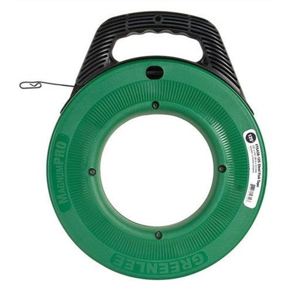 Greenlee Textron 125 ft. x 0.12 in. Steel MagnumPro Fishtape FTS438-125BP